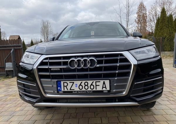 Audi Q5 cena 129900 przebieg: 59000, rok produkcji 2019 z Rzeszów małe 254